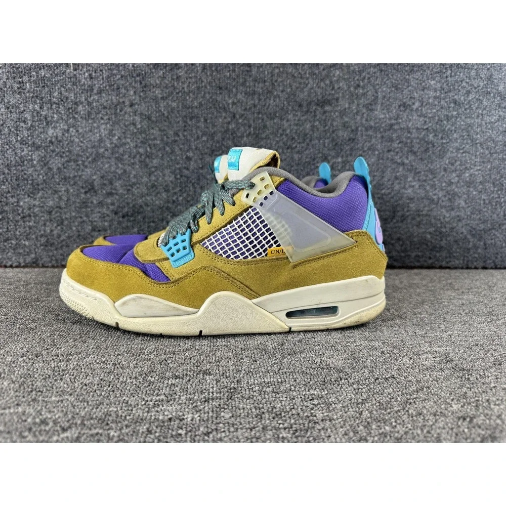 Jordan Air Jordan 4 Retro Union Desert Moss Shoes Mens 9.5 Sneakers DJ5718-300